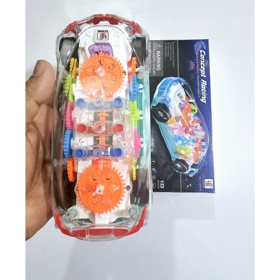 Kids Concept Racing Transparent Car Light Music