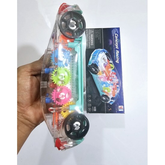 Kids Concept Racing Transparent Car Light Music