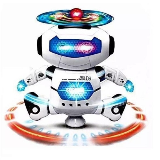 Dancing Robot With 3D Music Lights