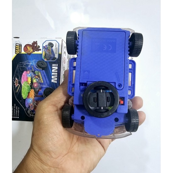 Avengers Mini Car Transparent Light Music