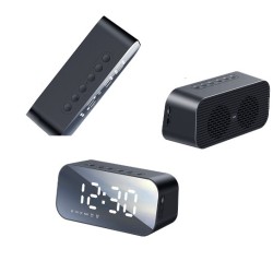 Havit M3 Clock Bluetooth Speaker Alarm LED Display