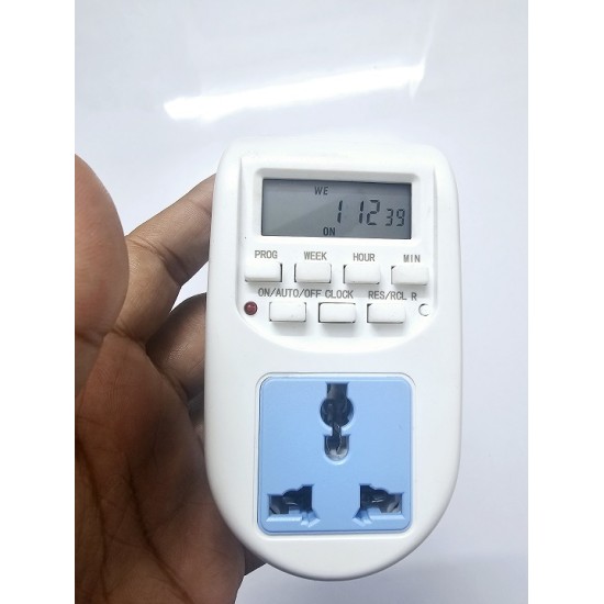 Digital Timer Switch Energy Saving Socket 220V