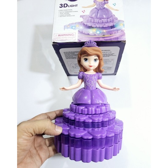 Electric Little Princess Doll Music 3D Lighting