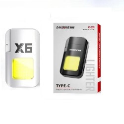 Dual ARC Electric Lighter Windproof Rechargeable COB LED