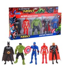 Justice Hero Toys 5pc Set