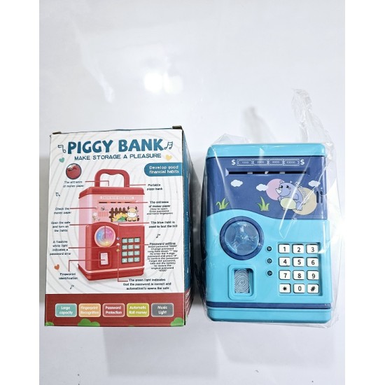 Kids Electronic Piggy Money Bank With Code