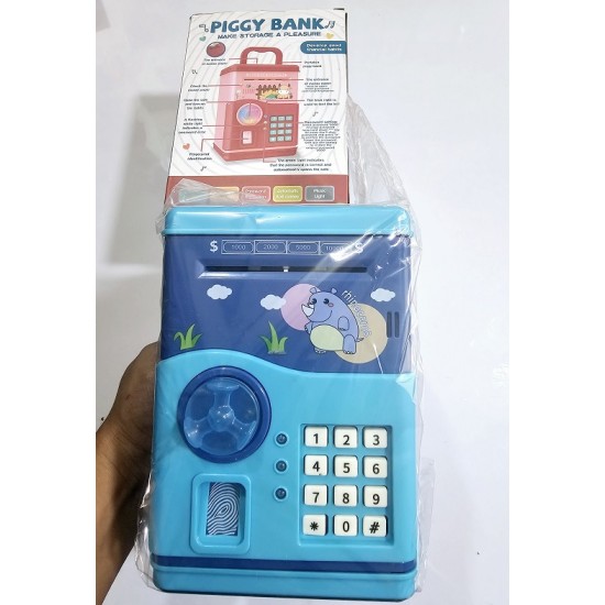 Kids Electronic Piggy Money Bank With Code