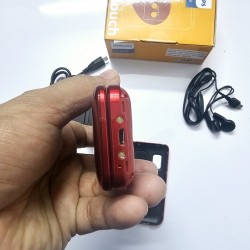 Philips E218L Folding Phone Dual Display Red