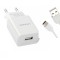 Usams Fast Charge Adapter 2 USB Port With Type-C Cable