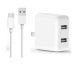 Xiaomi ZMI Dual USB Quick Charger With Cable White