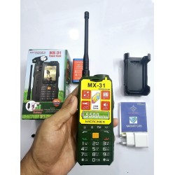 Micronex MX31 Antina Phone 5500mAh Four Sim Green