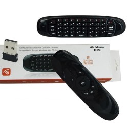 C120 Wireless RGB Backlit Air Mouse Keyboard Rechargeable