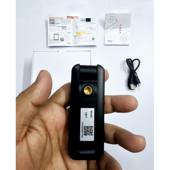 CB77G 4G Sim Supported Battery Body Camera