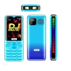 Bengal BG 303 Dj Java Supported 4 SIM Standby 4500mAh Power Bank Phone - Blue