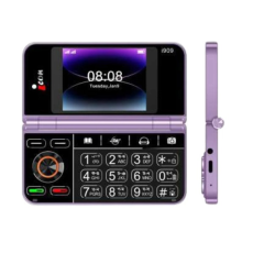 icon i909 Folding Phone Two Display Purpel