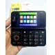 icon i909 Dual Display Fold Phone Black