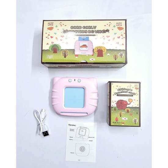 kids Card Education Toy Device Rechargable