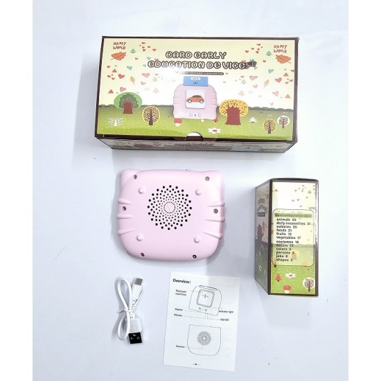 kids Card Education Toy Device Rechargable