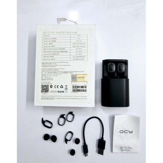 QCY T1 Pro Touch Bluetooth Earphone