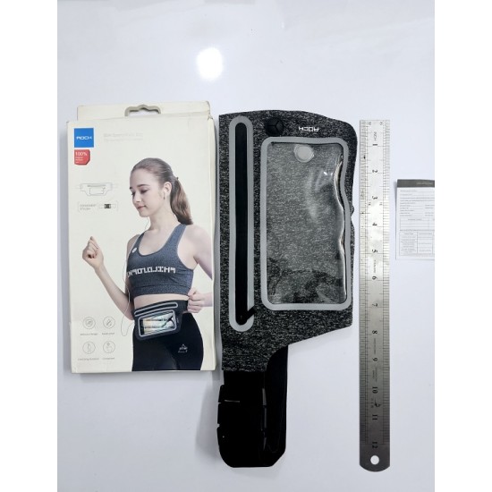 Rock Slim Sports Waist Bag Upto 7 inch