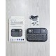 A8s Rechargable Bluetooth And Wireless Keyboard Dual Mode Backlit Black