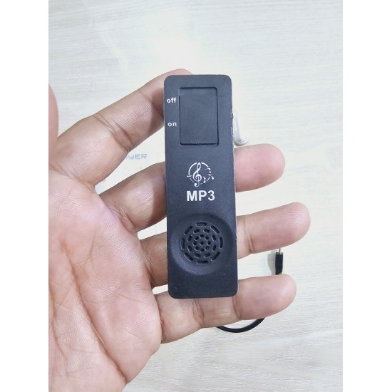 AR08 Mp3 Music Player With Loudspeaker Black