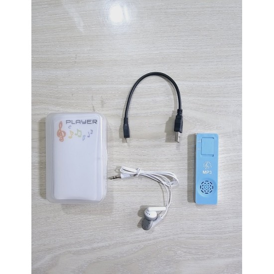 AR08 Mp3 Music Player With Loudspeaker Blue