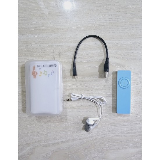 AR08 Mp3 Music Player With Loudspeaker Blue