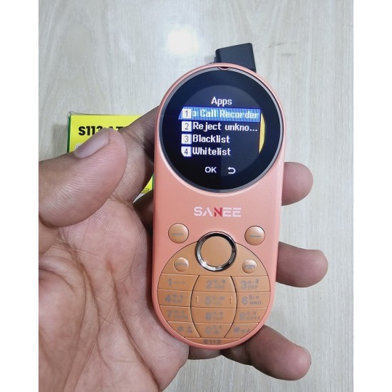 SANEE S113 Button Phone With Warranty Pink