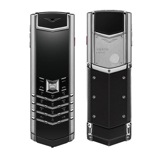 Vertu V10 Luxury Button Phone Metal Body Dual Sim Camera Silver