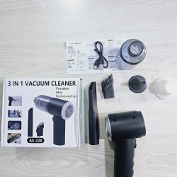 AS228 Rechargeable 3 in 1 Portable Vaccum Cleaner