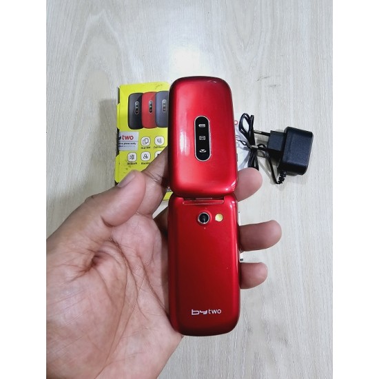 Bytwo B301 folding Flip Mobile Phone Red Magic Voice 