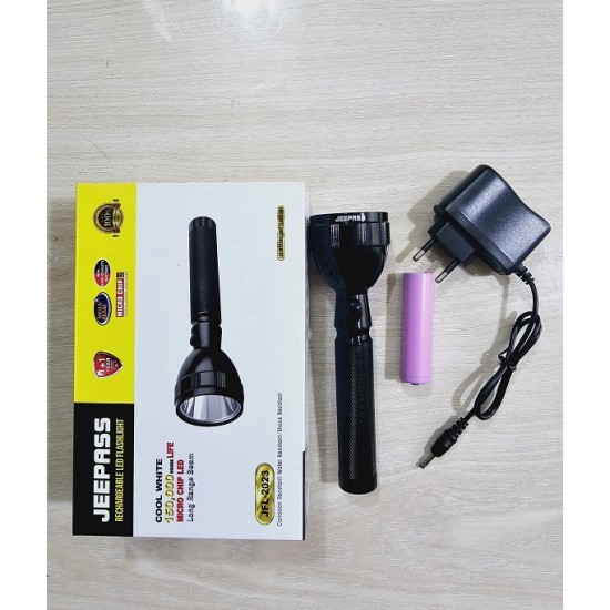 Jeepas JFL-2023 Rechargable LED Flashlight Torch Light