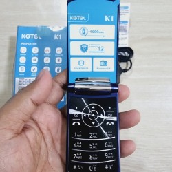 Kgtel K1 Slim Folding Mobile Phone Blue