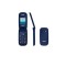 Linnex Le101 Mini Folding Phone Dual Sim Blue