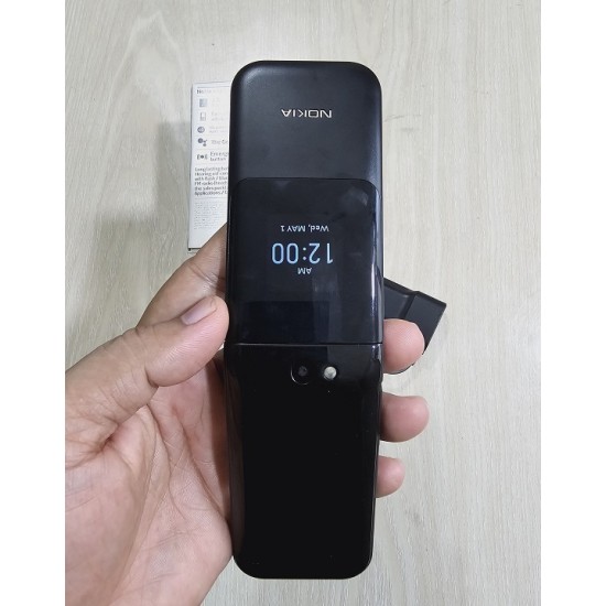 Nokia 2720 Flip Phone Dual Sim Black