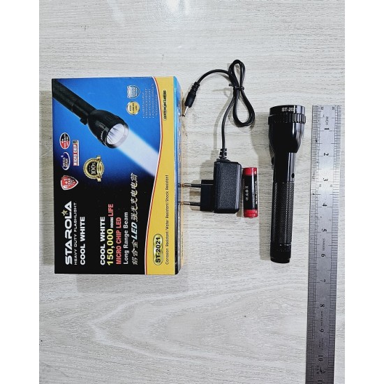 Starola St-2021 Rechargable Mini Flash Light Torch