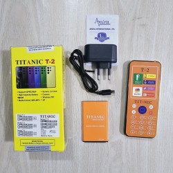 Titanic T2 Feature Phone 2500mAh Battery Green