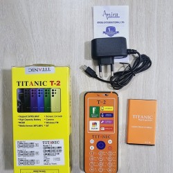 Titanic T2 Feature Phone 2500mAh Dual Sim Gold