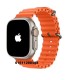 A2859 Ultra Smart Watch Bluetooth Calling With A-pple Logo - Orange