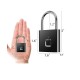 AR08 Fingerprint Lock 20 Finger Support Rechargable Waterproof 