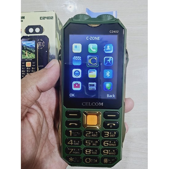 Celcom C2402 8000mAh Phone Power Bank Option Green