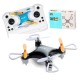 HC702 Mini Drone Four Axis Aerobat 360 Degree With Remote Control Black