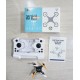 HC702 Mini Drone Four Axis Aerobat 360 Degree With Remote Control Black