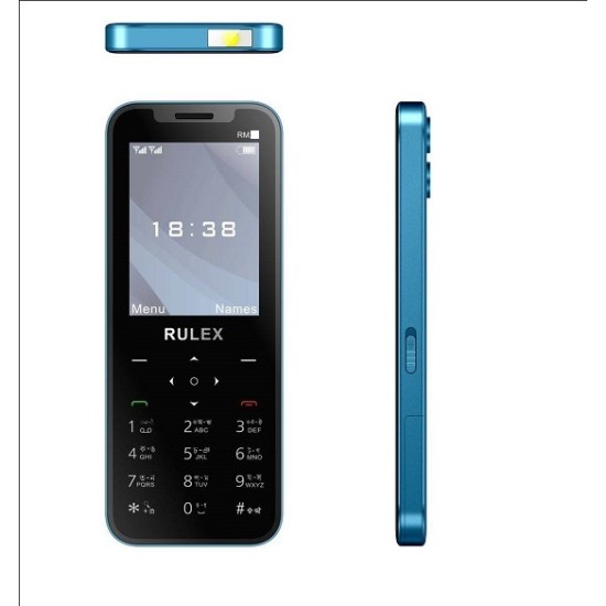 Rulex RM23 Slim Phone Four Sim Black