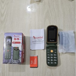 Bontel S5 Folding Phone Dual Sim Green