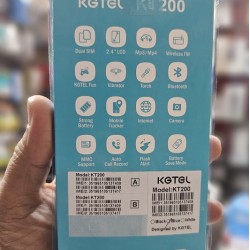 KGTEL KT200 Feature Phone Dual Sim Blue