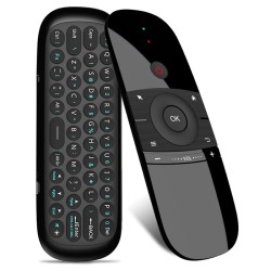 W1 Air Mouse With Keypad Black