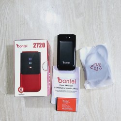 Bontel 2720 Folding Phone Dual Sim Black