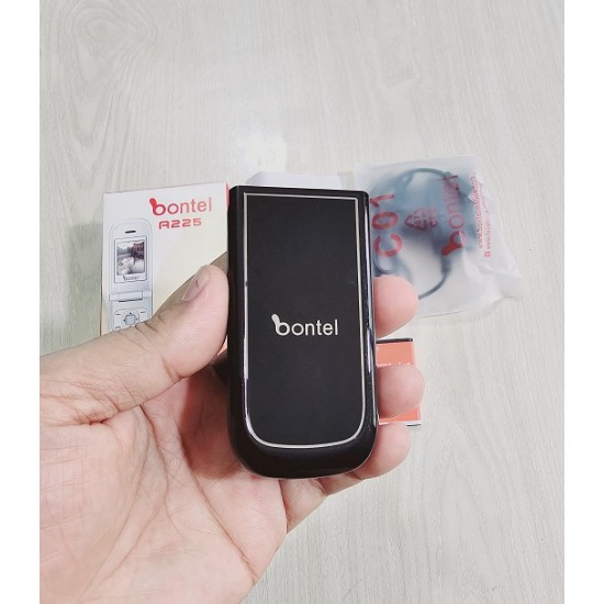 Bontel A225 Folding Phone Dual Sim Black